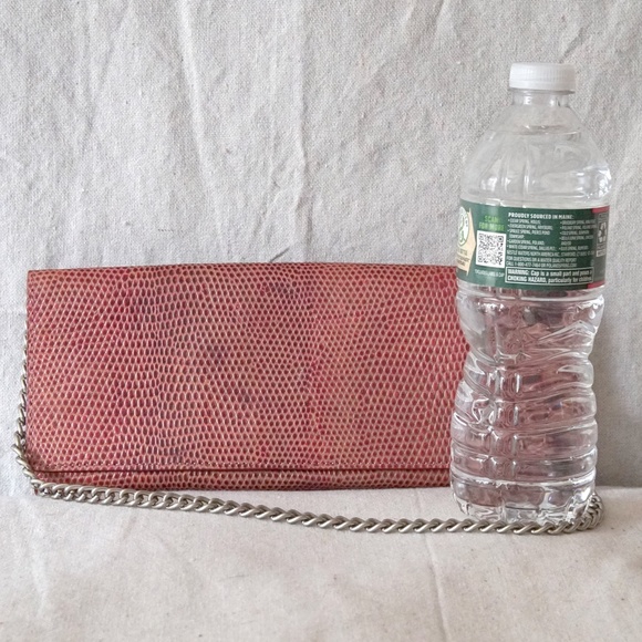 Ann Taylor Women Small Leather Envelope Clutch - Picture 1 of 13